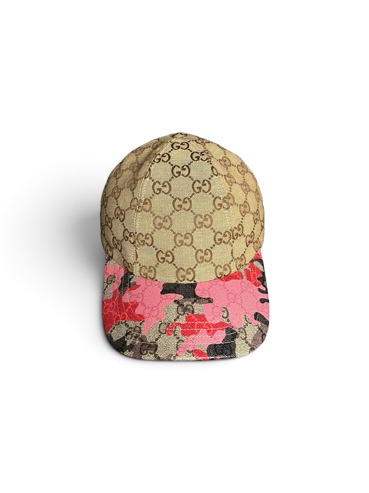 Gucci Cap Camouflage Pink