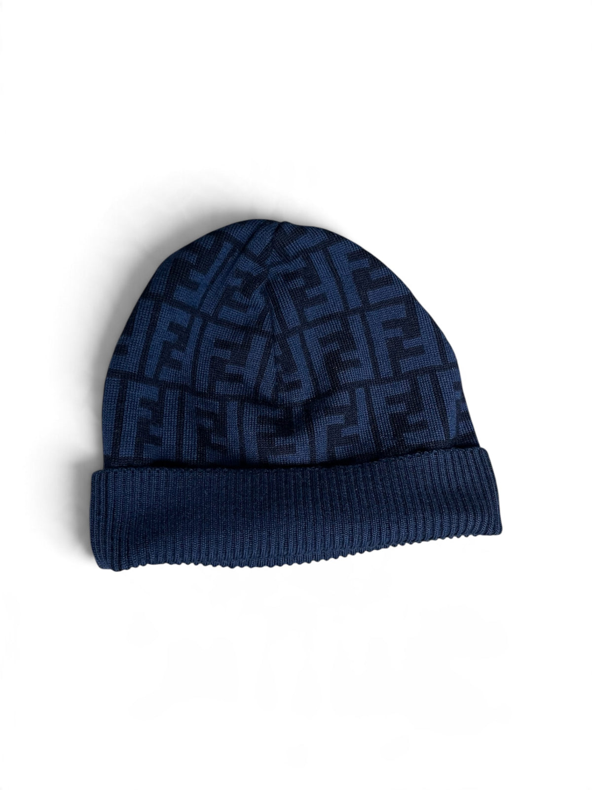 Fendi Beanie Dunkelblau