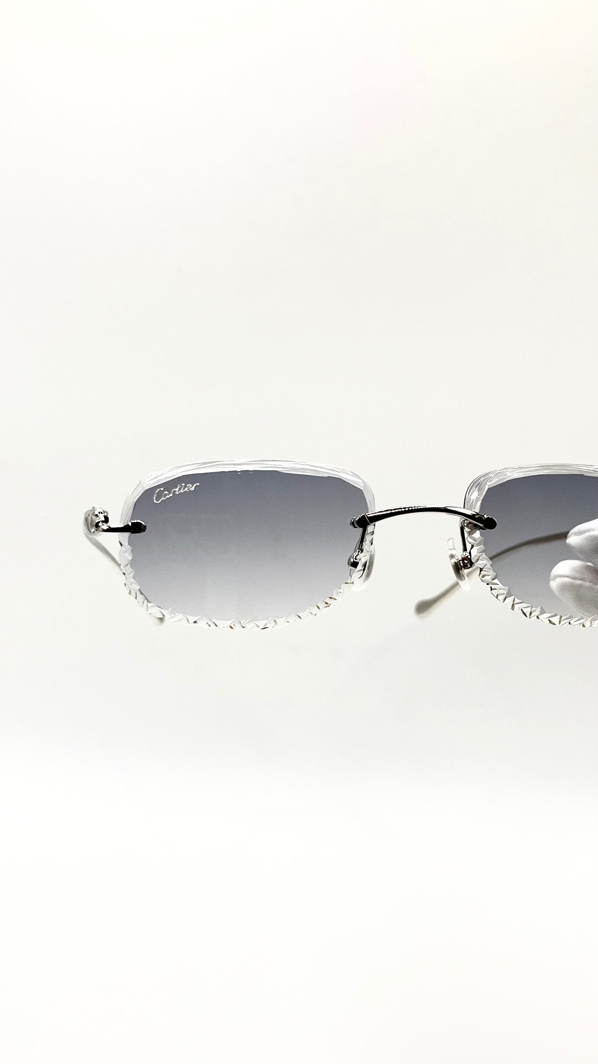 Cartier 2D Panthère Silber +Diamond Cut & Gravur