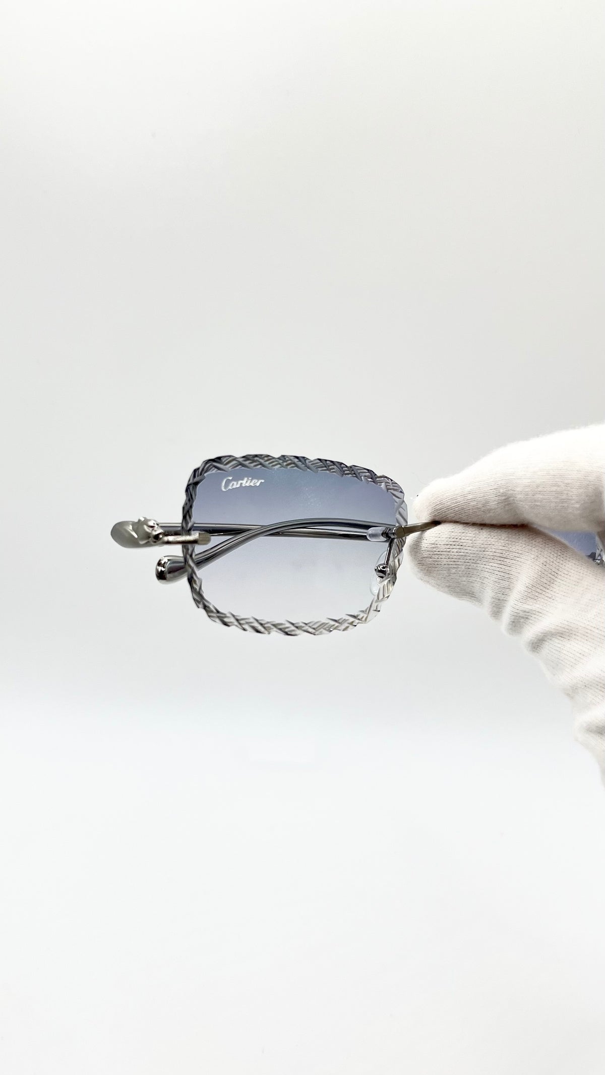 Cartier 2D Panthère Silber +Diamond Cut & Gravur