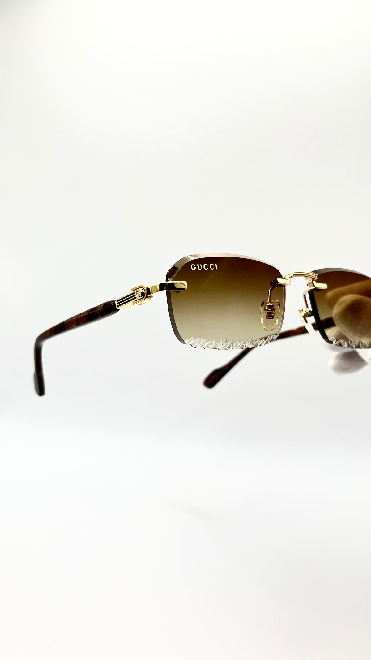 Gucci Brille +Diamond Cut & Gravur