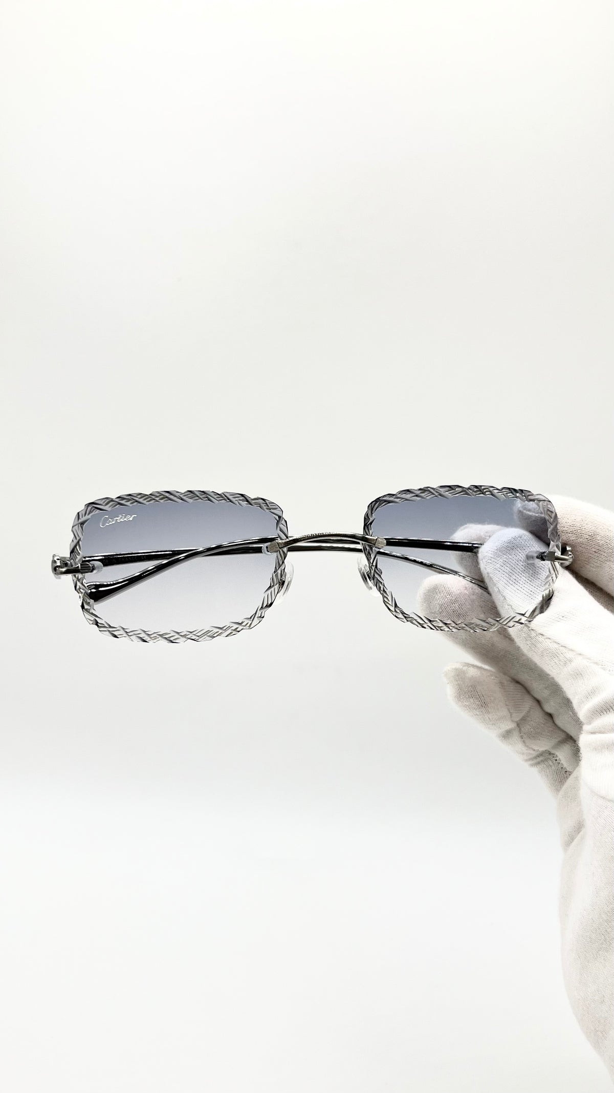 Cartier 2D Panthère Silber +Diamond Cut & Gravur