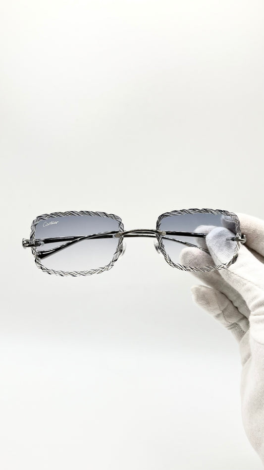 Cartier 2D Panthère Silber +Diamond Cut & Gravur