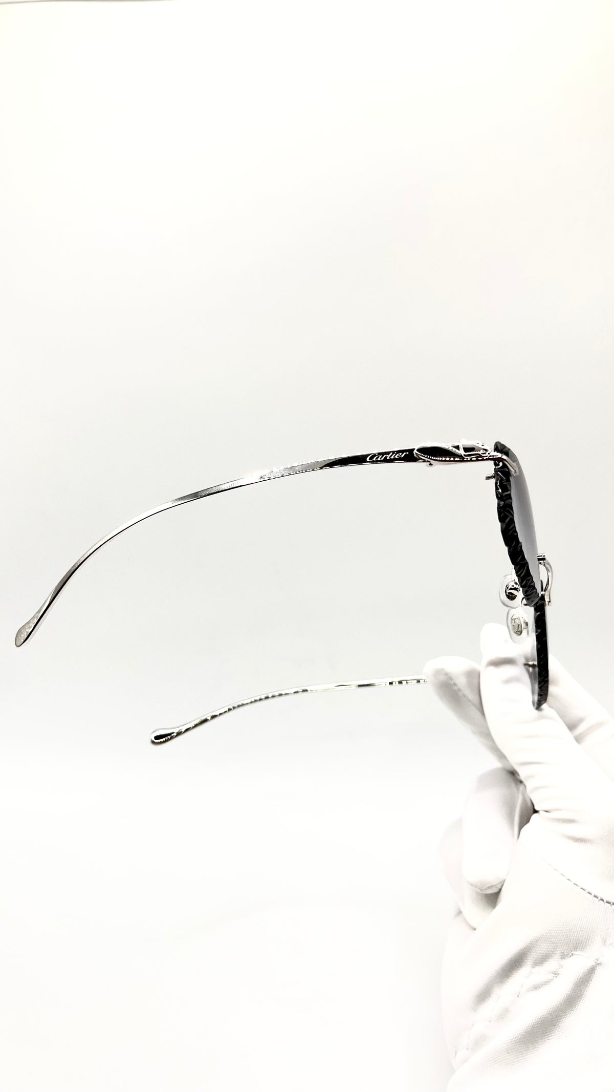 Cartier 2D Panthère Silber +Diamond Cut & Gravur