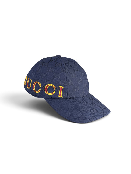 Gucci Cap Navy Blue Asia Edition