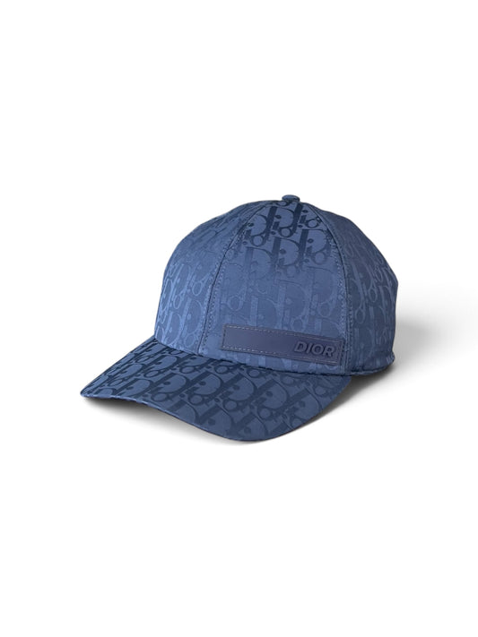 Dior Oblique Cap Navy Blue