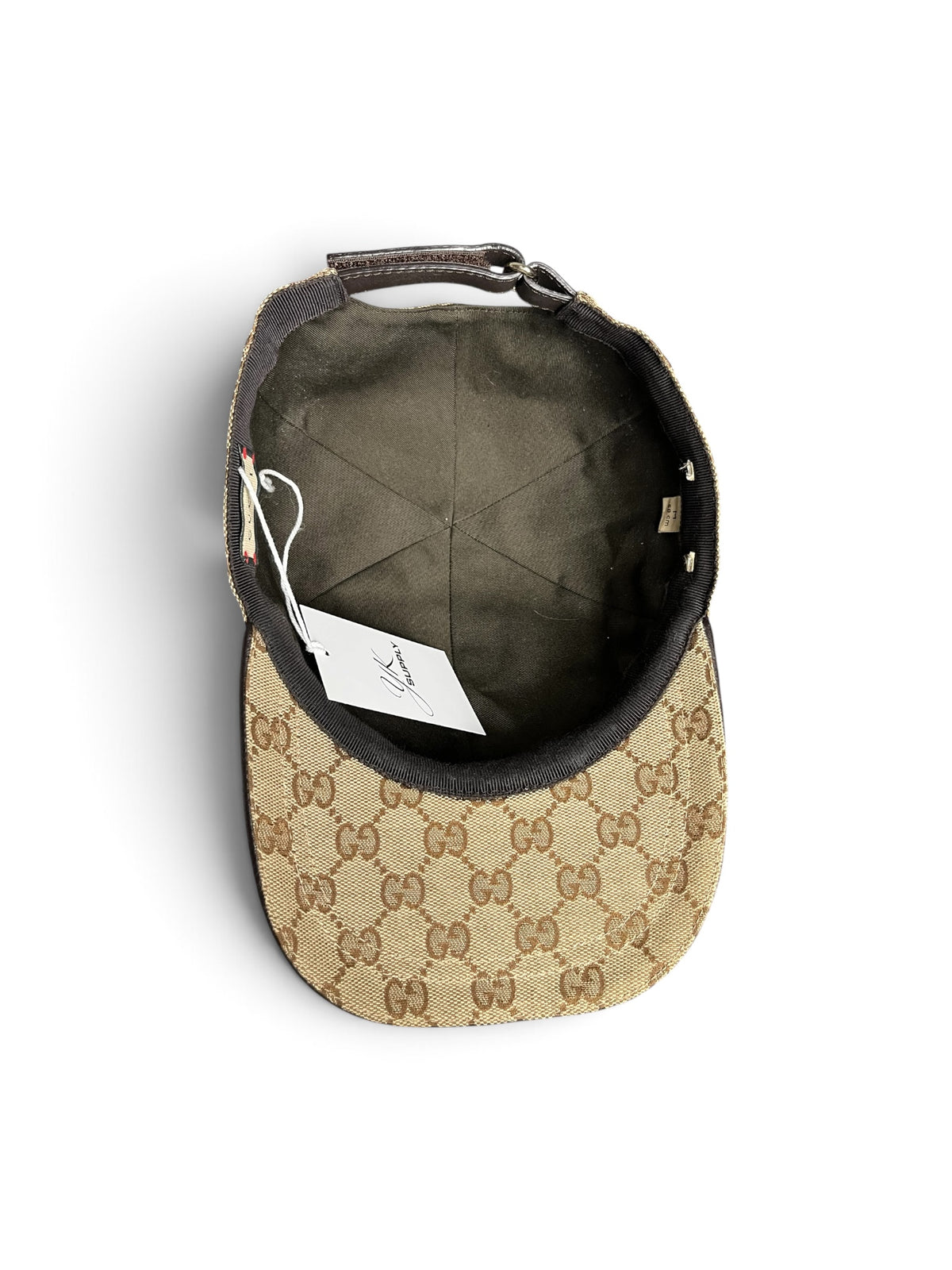 Gucci Cap Canvas Beige Gr.M