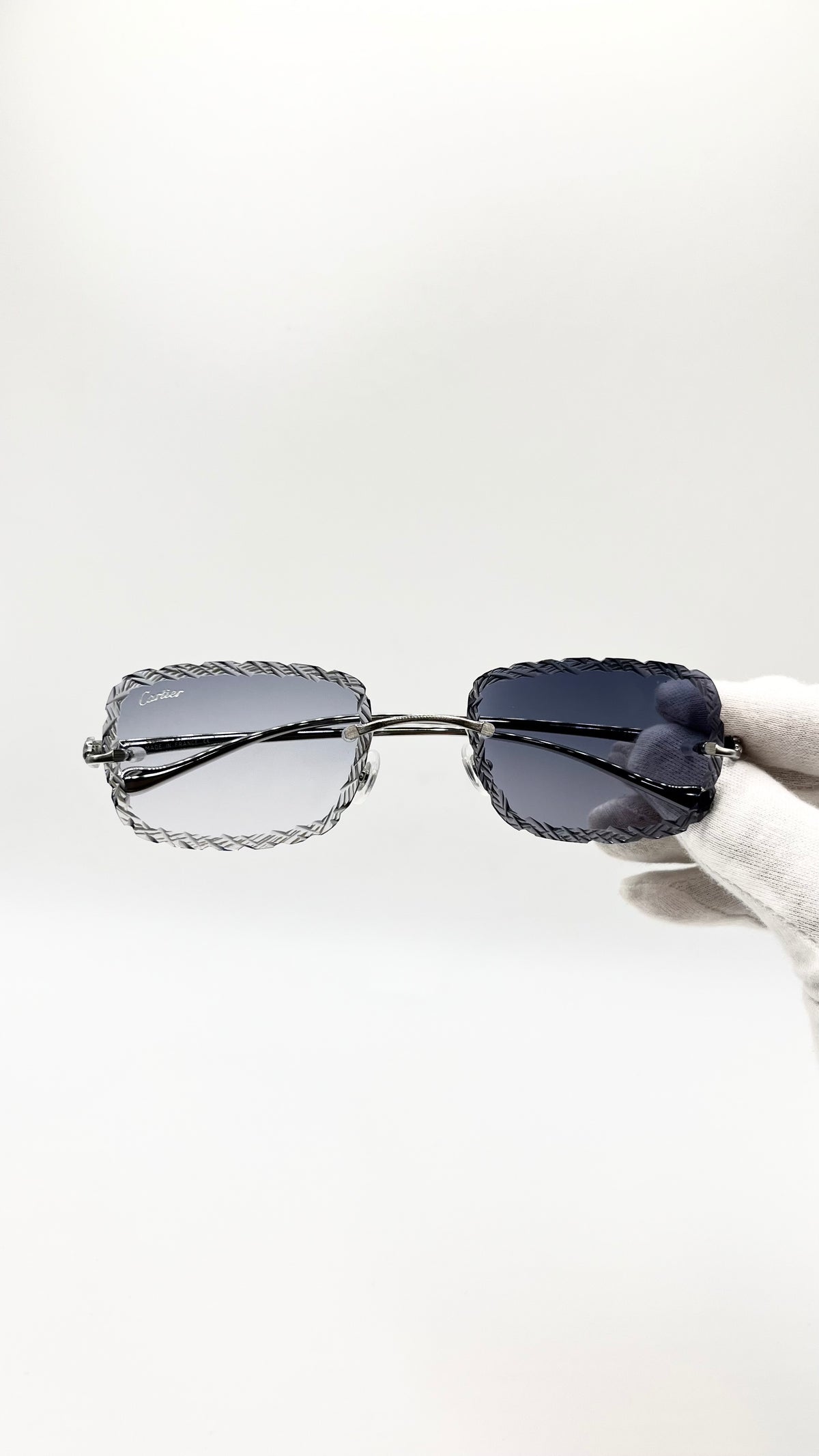 Cartier 2D Panthère Silber +Diamond Cut & Gravur